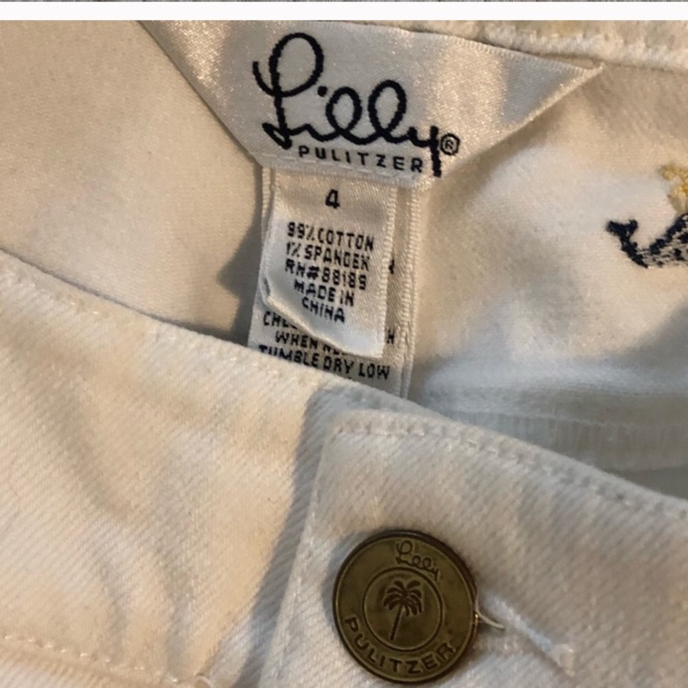 White Pulitzer Whale Jeans